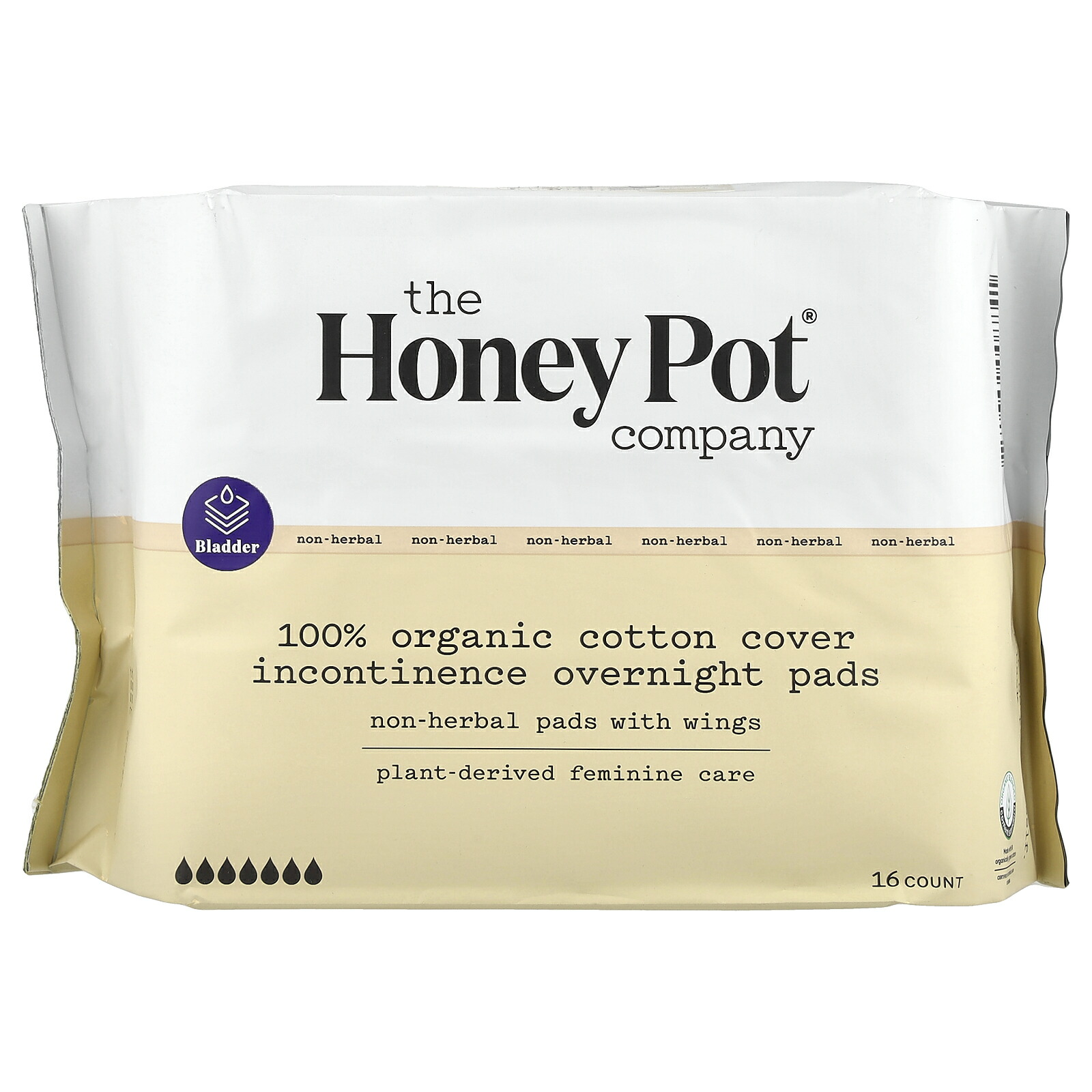 【楽天市場】The Honey Pot Company 吸水パッド 【 iHerb アイハーブ 公式 】 ザ ハニーポットカンパニー 吸水
