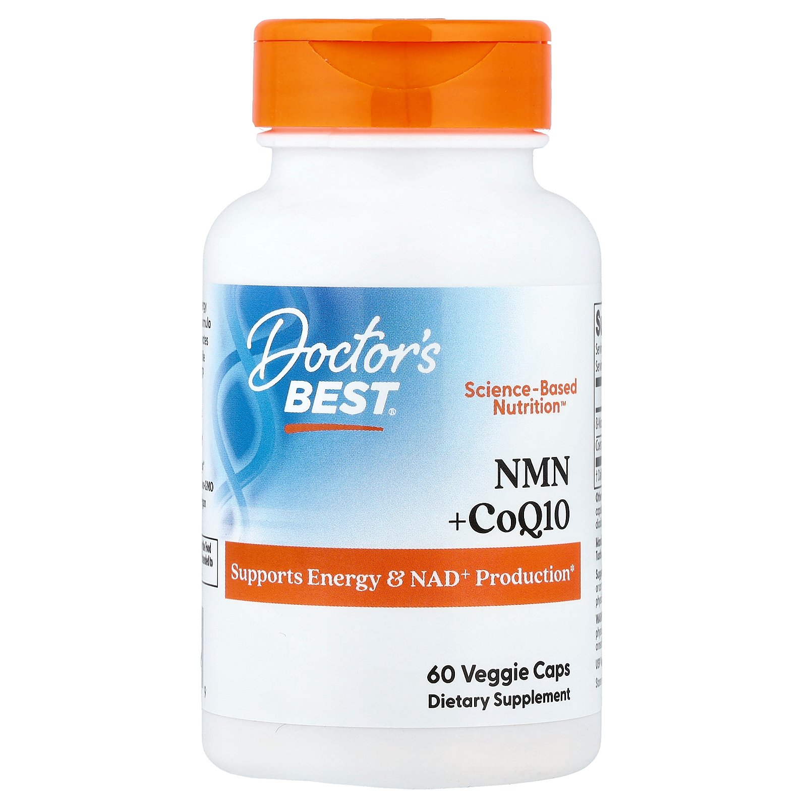 【15%OFFクーポン★4/14 20:00~4/20 23:59】Doctor\'s Best NMN + コエンザイムQ10 【 iHerb アイハーブ 公式 】 ドクターズベスト エヌエムエヌ ニコチンアミドモノヌクレオチド CoQ10 ユビキノン サプリメント サプリ ベジカプセル 150mg/50mg 60粒