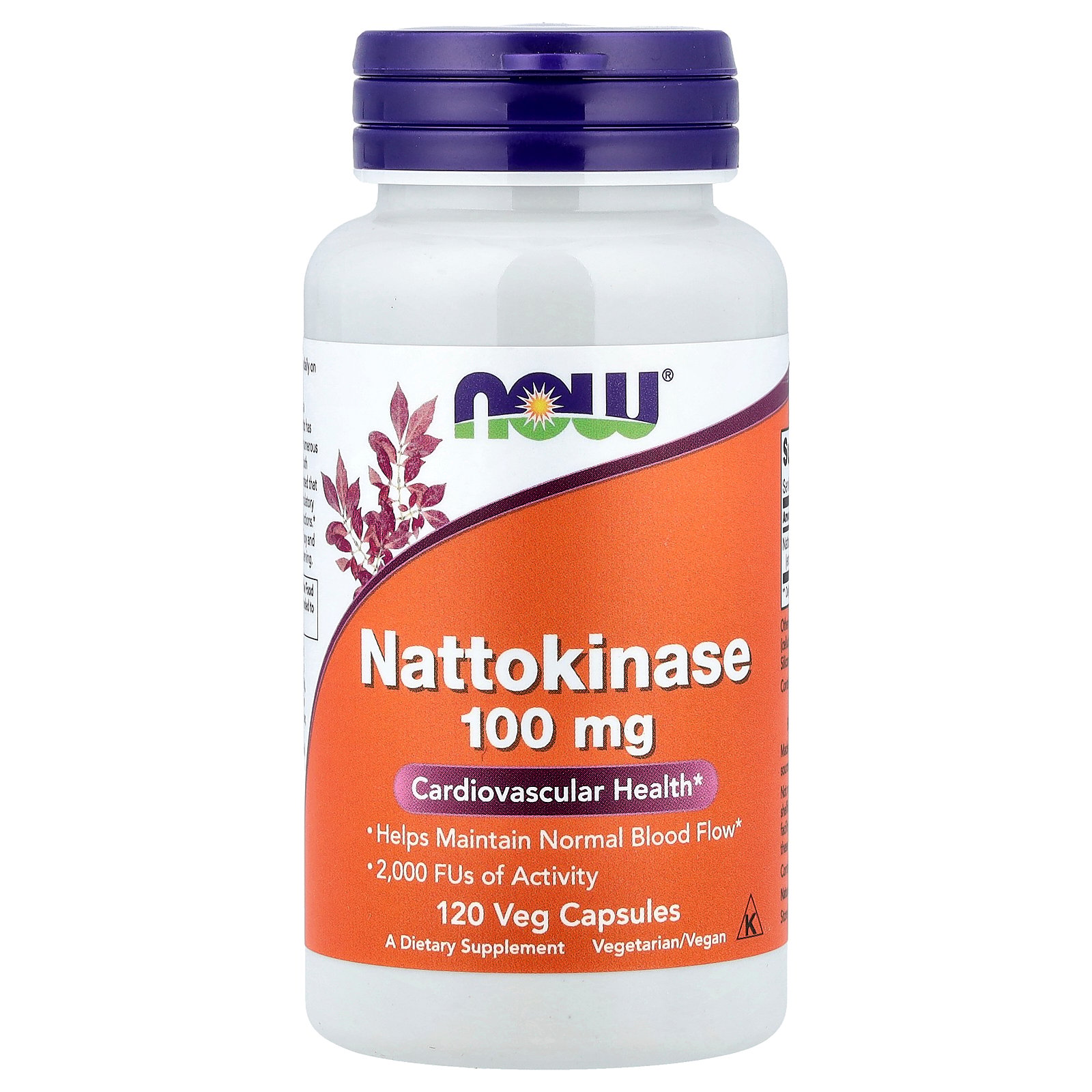 【15%OFFクーポン★4/14 20:00~4/20 23:59】NOW Foods ナットウキナーゼ 【 iHerb アイハーブ 公式 】 ナウフーズ 納豆キナーゼ ナットウ 納豆 納豆エキス 納豆菌 酵母 発酵 大豆 サプリメント サプリ 植物性カプセル ベジカプセル 100mg 120粒