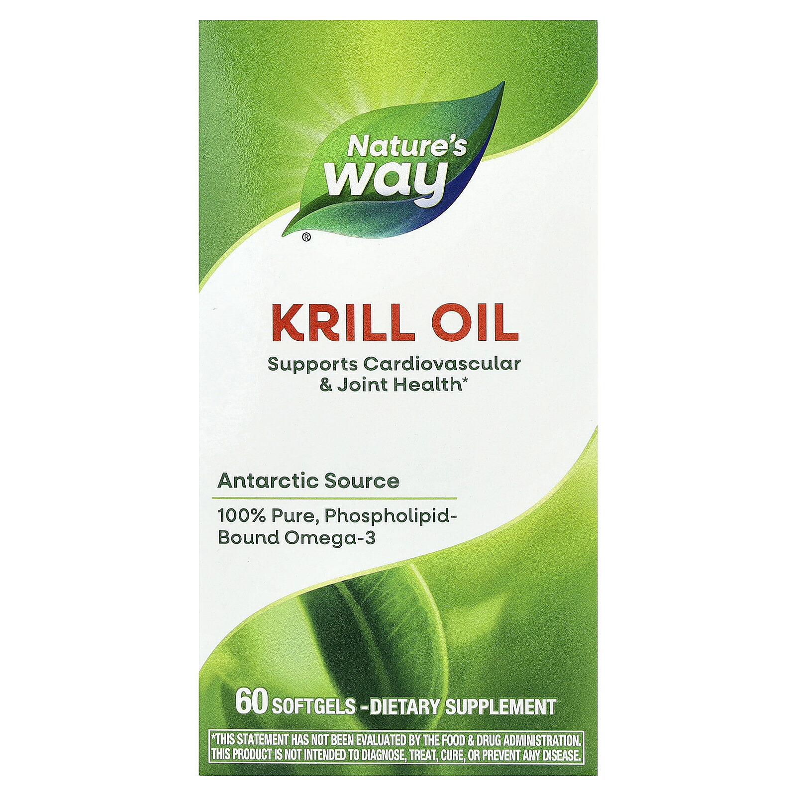 【15%OFFクーポン★4/14 20:00~4/20 23:59】Nature's Way クリルオイル 【 iHerb アイハーブ 公式 】 ネイチャーズウェイ オメガ3脂肪酸 オメガ3 DHA EPA アスタキサンチン サプリメント サプリ ソフトジェル 60粒