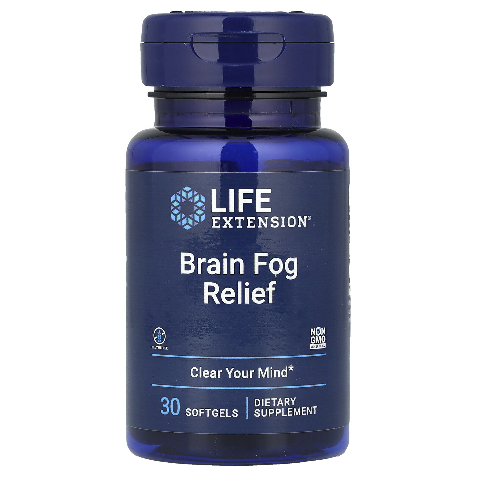 Life Extension ブレインフォグ リリーフ 【 iHerb アイハーブ 公式 】 ライフエクステンション マンゴーエキス マンギフェリン ペパーミント モノテルペン サプリメント サプリ ソフトジェル 30粒画像