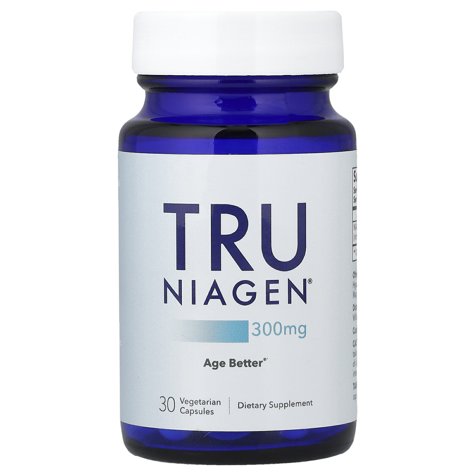 【15%OFFクーポン★4/14 20:00~4/20 23:59】Tru Niagen ニコチンアミドリボシド 【 iHerb アイハーブ 公式 】 トゥルーナイアジェン トゥルー ナイアジェン NR NAD+ ニコチンアミド リボシド クロリド サプリメント サプリ ベジカプセル 300mg 30粒
