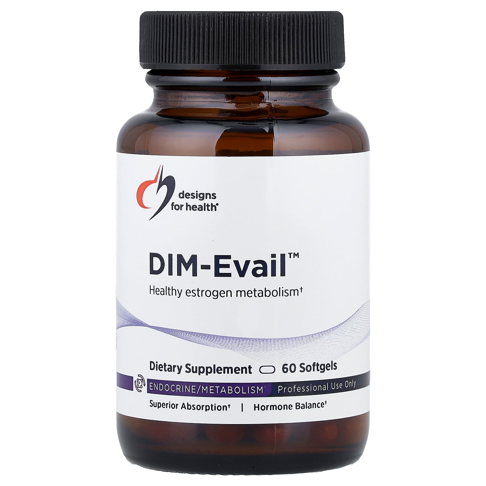 【15%OFFクーポン★4/14 20:00~4/20 23:59】Designs For Health DIM-エベイル 【 iHerb アイハーブ 公式 】 デザインズフォーヘルス DIM ジインドリルメタン キラヤエキス サプリメント サプリ 100mg ソフトジェル 60粒