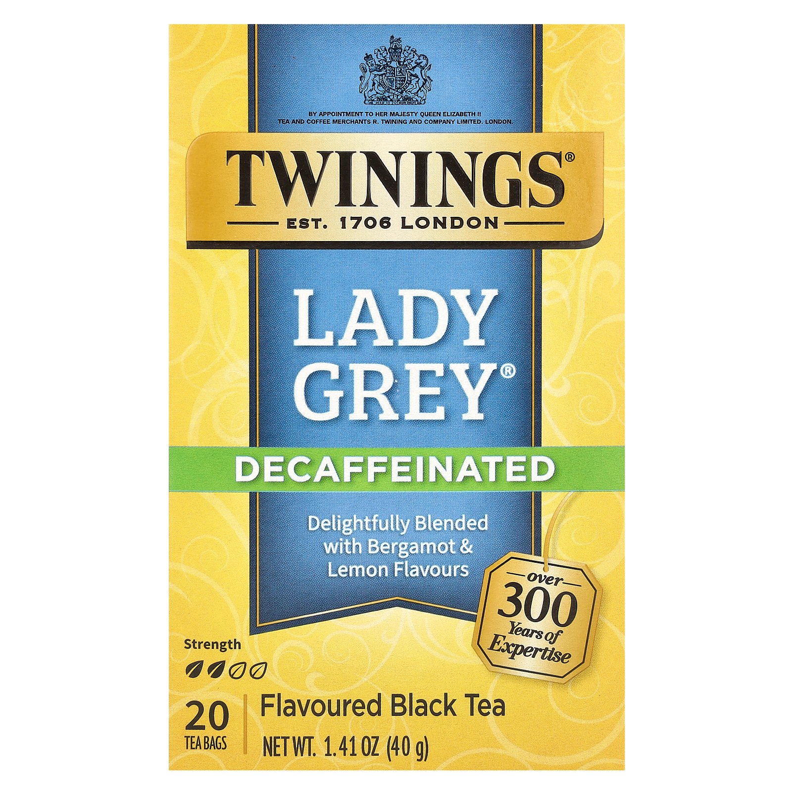 3箱セット　英国　トワイニング レディーグレイ・ティー　80包入り 200g 楽天市場】[40袋入り 4箱セット] Twinings Lady Grey Tea