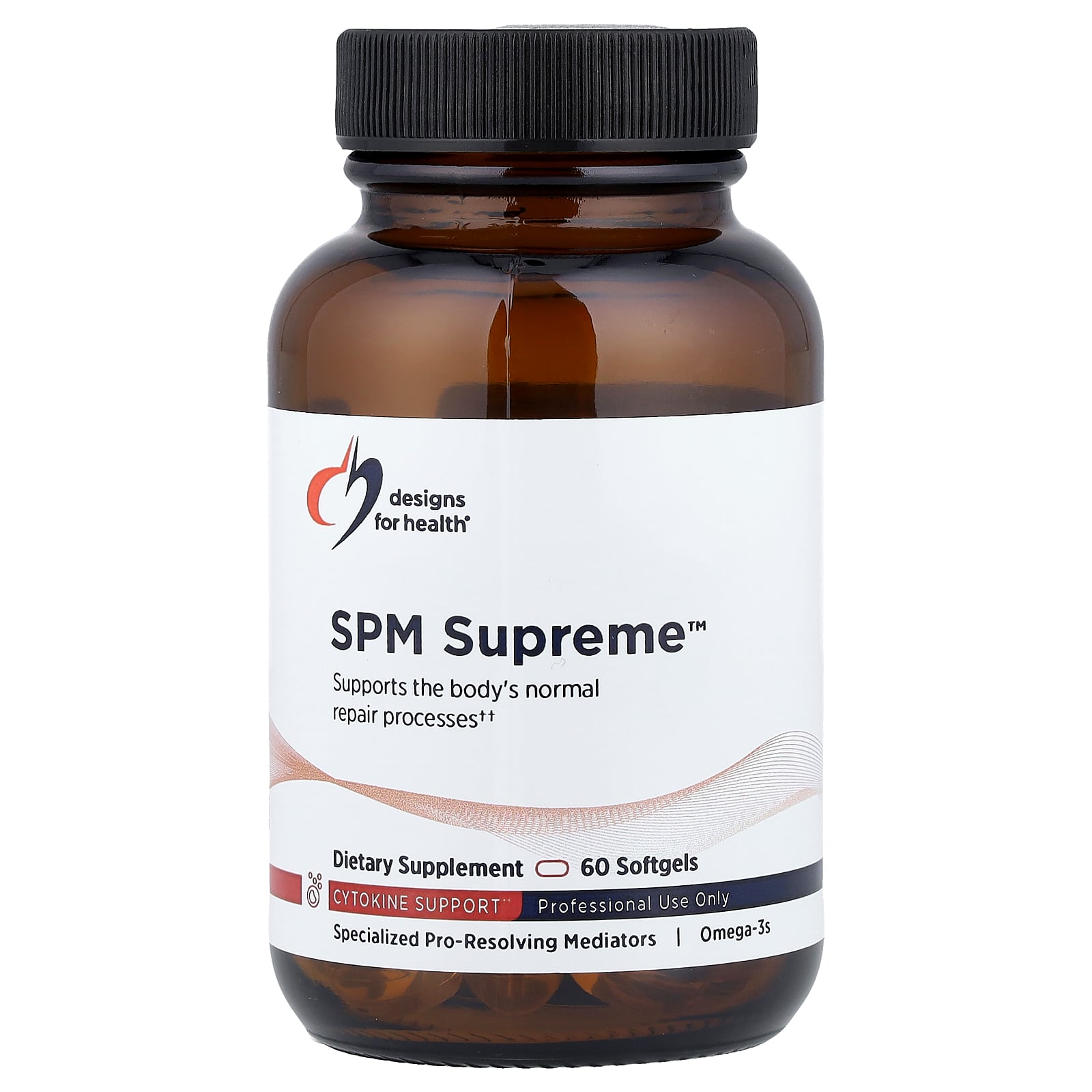 【15%OFFクーポン★4/4 00:00~4/10 01:59】Designs For Health SPM スプリーム 【 iHerb アイハーブ 公式 】 デザインズフォーヘルス オメガ3 オメガ3脂肪酸 EPA エイコサペンタエン酸 DHA ドコサヘキサエン酸 サプリメント サプリ ソフトジェル 60粒