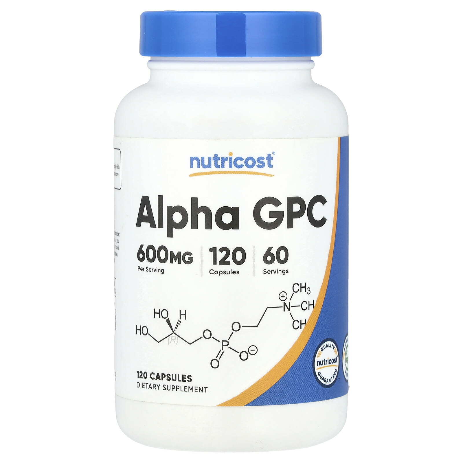【15%OFFクーポン★4/4 00:00~4/10 01:59】Nutricost アルファ GPC 【 iHerb アイハーブ 公式 】 ニュートリコスト α-GPC α アルファ グリセリルホスホリルコリン コリン サプリメント サプリ カプセル 1粒あたり 300mg 120粒