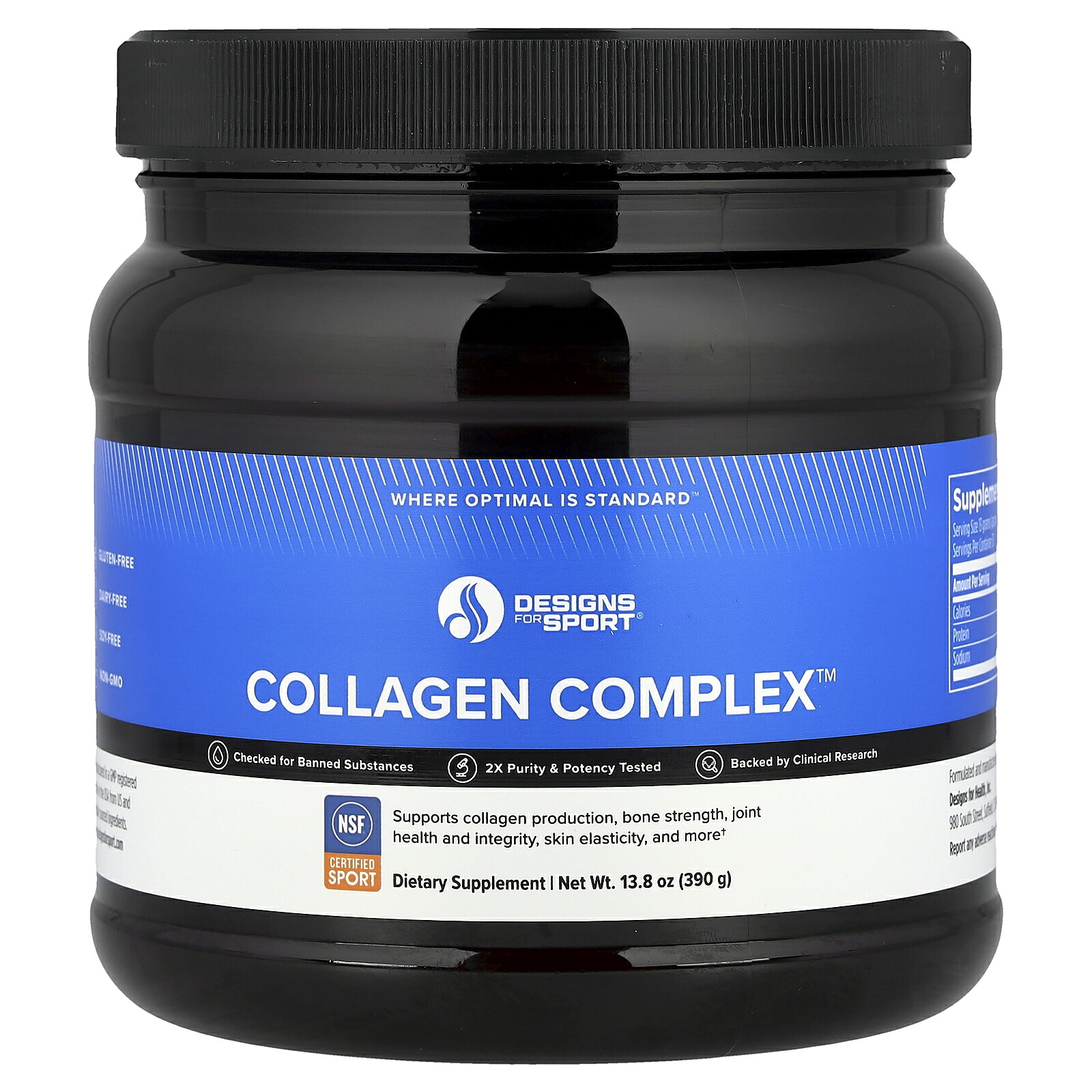 Designs For Health コラーゲン コンプレックス 【 iHerb アイハーブ 公式 】 デザインズフォーヘルス コラーゲンペプチド サプリメント サプリ パウダー 粉末 390g