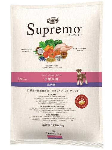 Nutro シュプレモ 小型犬用 成犬用 6kg 素っ気ないボンネット 微粒子 取り入れる栄養素食 ドッグフード 犬 大電気容量 厳選気取らない原料品 芳ばしさ・染め付ける料 無付け加える ニュートロ