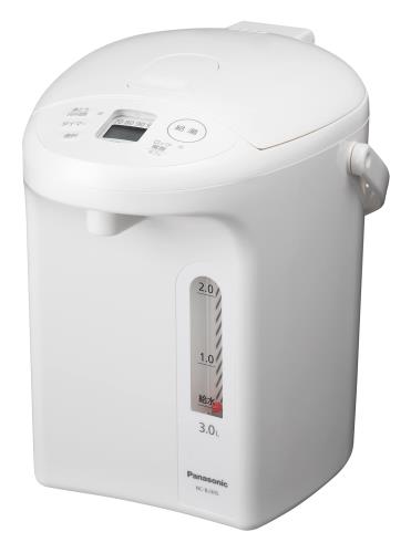 パナソニック 明かりポット 3.0リッター 無意味さ断熱 省エネ保温 お口当たり体温合わせる 給湯量(2座標軸+珈琲用) 白いこと NC-BJ305-W