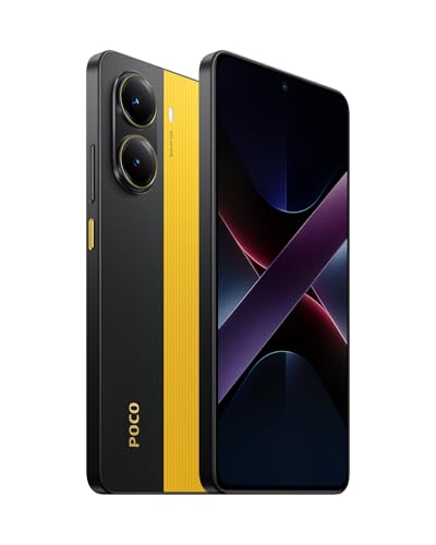Xiaomi POCO X7 Pro 12GB+512GB 日本語版 Sim無償性 かっこ良い電話機 90Wハイパーチャージ 120サイクル 有機EL見せびらかす IP68防塵・雨合羽 docomo/au/SoftBank/ Mobile 伝達ルート相応う 黄色