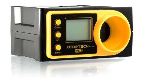 XCORTECH X3200 MK3 弾速計 日本語取りまわし明らかにする書き出し
