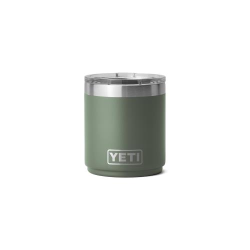 YETI Rambler 10薬局衡オンス 積み重ね能力のある 置き目どんぶり鉢 2.0 無意味さ断熱 ステンレス鋼スチール写真 マグスライダー蓋付き添い人 キャンプグリーン