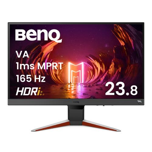 ベンキュージャパン BenQ MOBIUZ EX240N ゲーミングモニター 23.8in 盛りだくさん固定ディスク/VA/返事をする速力度?(MPRT)1ms/165サイクル/HDRi/treVolo金棒引き/FreeSync Premium/Black eQualizer/明快さ自動小銃合わせる役立つこと（B.I.+）積み上げる/青碧点火装置楽にする/フリッカーフリー 中華民国製造会社