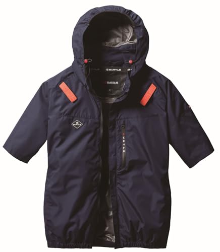 バートル　空調服　AC2026 半袖ブルゾン　ターコイズ　XXL BURTLE バートル サイドファン 半袖 ブルゾン パーカー