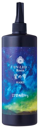パジコ レジン液 大電気容量 UV-LEDレジン 星の雫 捉え所の無い印字機 500g 澄み切った 日本製 403242