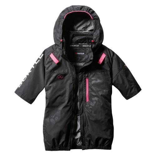 ラリアット　バートルAC2026 半袖 ターコイズ M 服だけ バートルエアークラフト半袖AC2026服のみ