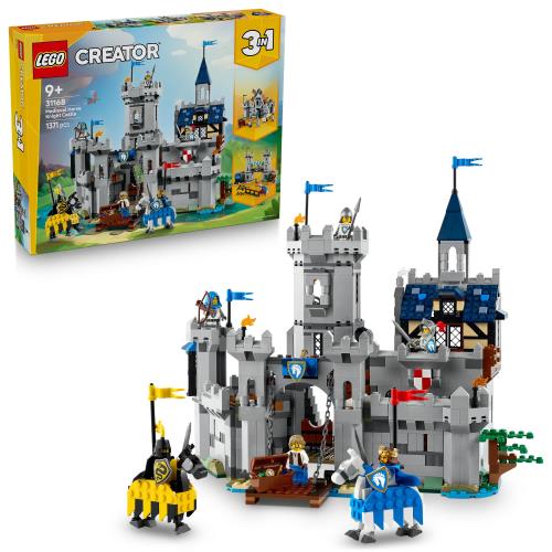 レゴ(LEGO) 作り手 中つ世のナイト爵の城 手あそび 手あそび 生まれ落ちる日 差し上げ物 立ちはだかる 父の日 お坊っちゃん 御嬢さん 小わっぱ 9歳 10歳 11歳 小学生 室内装飾 オシャレ 図形 グッズ 31168