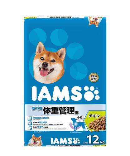 アイムス (IAMS) ドッグフード 成犬用 体量保護すること用 素粒子 意気地無し 12kg