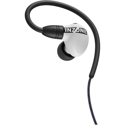 ソニー(SONY) ゲーミングイヤホン INZONE E9 白いこと : IER-G900 ALGSお墨付きイヤ電話機 :Fnatic一緒になる養成 密閉/ダイナミックインイヤー/有線 / 約1.8ｍ / FPSに特化したEQプリセット積み上げる/止ん事無い遮音性/１番ウッド社会的単位：5粍 白いこと