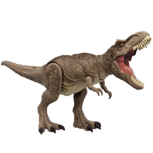 マテル ジュラシックワールド(JURASSIC WORLD) スーパーバトルアタック ほえるT-王さま 恐竜 手あそび 4才~ 全長:約54.6珊 HXF53