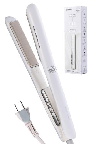 テスコム (TESCOM) 引っ切り無い鉄 髪の毛鉄 さっ引くイオン 絹地上塗り 120-200℃ 体温合わせる/鍵を掛ける/記憶装置 外国で相応う 自動小銃OFF 開閉鍵を掛ける ラク抜き繋ぎ 吊りひも長1.7m 白いこと TS860A-W