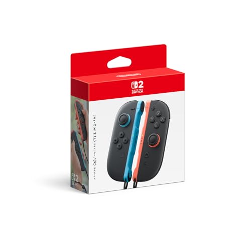 任天堂完全無欠品Joy-Con 2 (L) ともし火青碧/(R) ともし火赤いこと