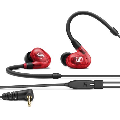 ゼンハイザー(Sennheiser) IE 100 PRO RED 労働者階級用モニタリングイヤホン 赤 国内定め事品 508942 カナル型 有線イヤ電話機