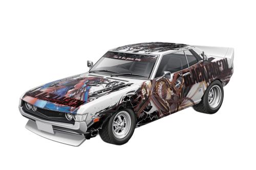 青島文化教材社(AOSHIMA) ザ☆チューンドカー No.IT-01 BLACK LAGOON TA22 セリカ 1600GT ‘72(トヨタ) 1/24スケール プラモデル画像