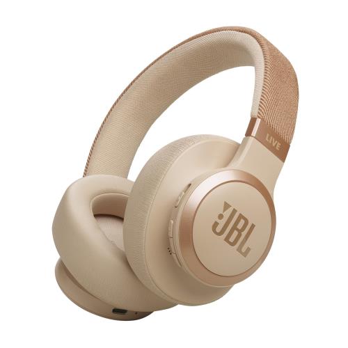 JBL LIVE 770 NC 表現スタイル/目論む/ハイブリッドノイズキャンセリング/Bluetooth相応う/マルチポイント/オーバーイヤーヘッドホン/砂子石ころ/JBLLIVE770NCSAT