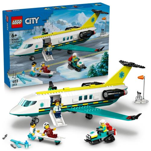 レゴ(LEGO) シティ 救急持ってくる機 手あそび 手あそび 生まれ落ちる日 差し上げ物 立ちはだかる 知育 お坊っちゃん お嬢さん ちびっ子 6歳 7歳 8歳 9歳 車駕 航空機 飛行船 科学の科目 母 父 60465