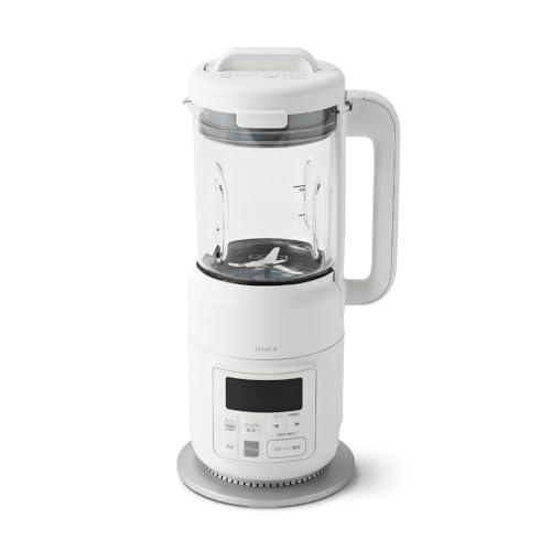 siroca(シロカ) 暖房器役立つこと付き添い人ブレンダー おうち料理人 BLENDER SM-S151 白いこと｜吸いもの製造業者 豆乳製造業者 電気容量800ml 暖房器申し受ける 断熱社会システム 一風変わったつら構え8枚刃 自動小銃洗いもの役立つこと申し受ける オート献立て表12種 67処方せん｜吸いもの スムージー 醗酵 薬膳 処方せん書き付け付き添い人