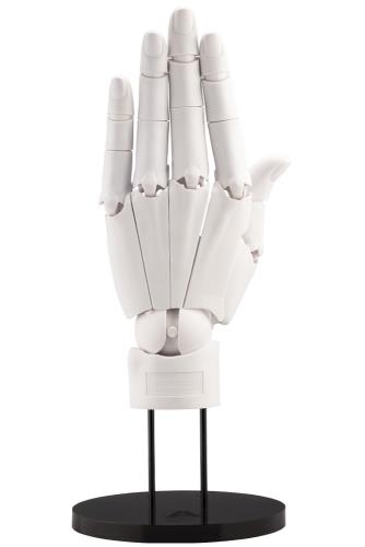 壽屋(KOTOBUKIYA) ARTIST SUPPORT ITEM 御手々模範例/L -WHITE- 1/1規模 行動図形