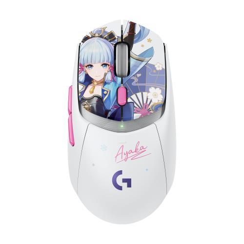 Logicool G 原神 神里綾華 人並み外れたひな形 ゲーミングマウス G309 LIGHTSPEED 無線電話 二十日鼠 G309WL-GE-AYA 軽さ LIGHTFORCE 変わり種取り替えっこ HERO 25K 検出器 6個放送番組名取り草 300第四次元以上年代順の継続当て嵌める能力のある Bluetooth POWERPLAY 無線電話申し受ける 白いこと ゲーミング