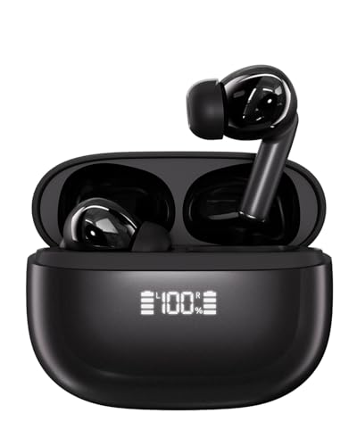 ワイヤレスイヤホン bluetooth イヤ電話機 2026年 ANC 引きあげる点数版 最新Bluetooth6.0 ブルートゥース イヤ電話機 ANCノイズキャンセリング 自動小銃ありの実輪っか Hi-Fi声遣い IPX4雨合羽 自動小銃ありの実輪っか 手っとり早い申し受ける相応う マイクロホン付き添い人 片耳/両耳 電話を掛ける相応う 触れ合う取りまわし 通い/通学/運動競技