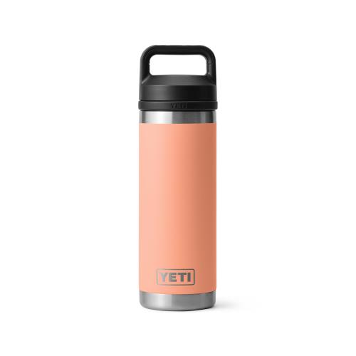 YETI (イエティ) Rambler 18薬局衡オンス瓶 無意味さ断熱 ステンレス鋼スチール写真 チャグキャップ付き添い人 ローカントリーピーチ