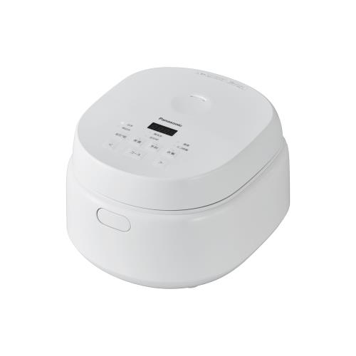 パナソニック 炊飯器 5.5合 黒角厚釜 パウダーコンパクト目論む 白いこと SR-A110D-W