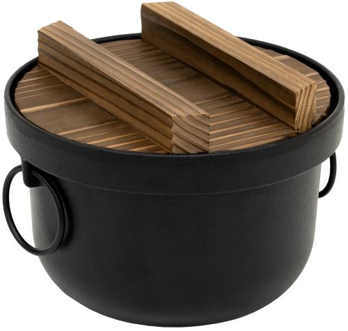 池永鉄工 好いたらしい田の実 鉄釜 黒いこと 2合用 その他-キッチン用品・食器・調理器具