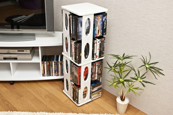 Ii Kaguyahime Rack Vertical Av Tower Rotation Cd Rack Vertical Av Tower Rotation