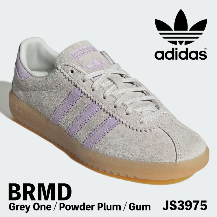 アディダス オリジナルス スニーカー adidas Originals スニーカー BRMD JS3975 Grey One / Powder Plum / Gum グレー ワン / パウダー プラム / ガム シューズ Women【中古】未使用品