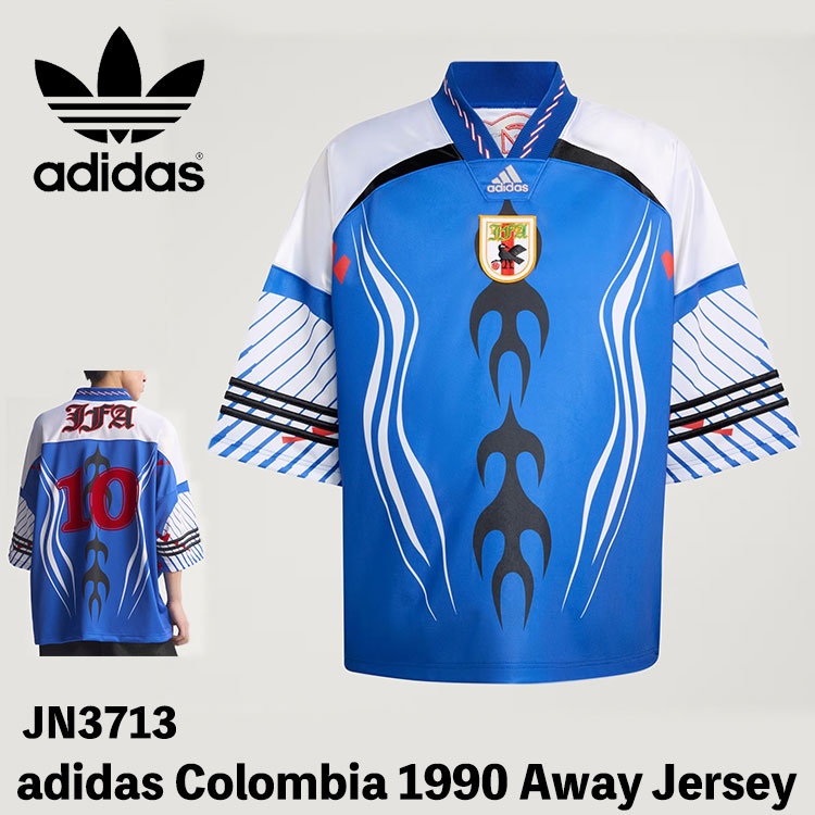adidas ユニフォーム モデル アディダス レプリカユニフォーム モデル ブリングバック リミックス アディダス サッカー日本代表 ジャージ 半袖 KD5984 Power Blue / White / Red パワー ブルー ホワイト レッド【中古】未使用品|イイコレ!