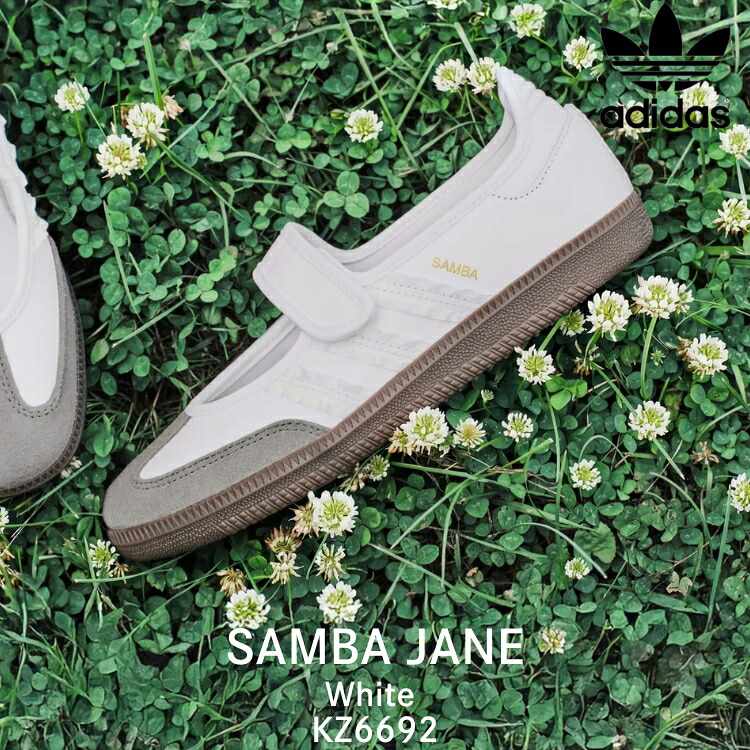アディダス スリッポン レディース adidas スリッポン レディース サンバ ジェーン Samba Jane KZ6692 Whit ホワイト シューズ ウィメンズ【中古】未使用品|イイコレ!