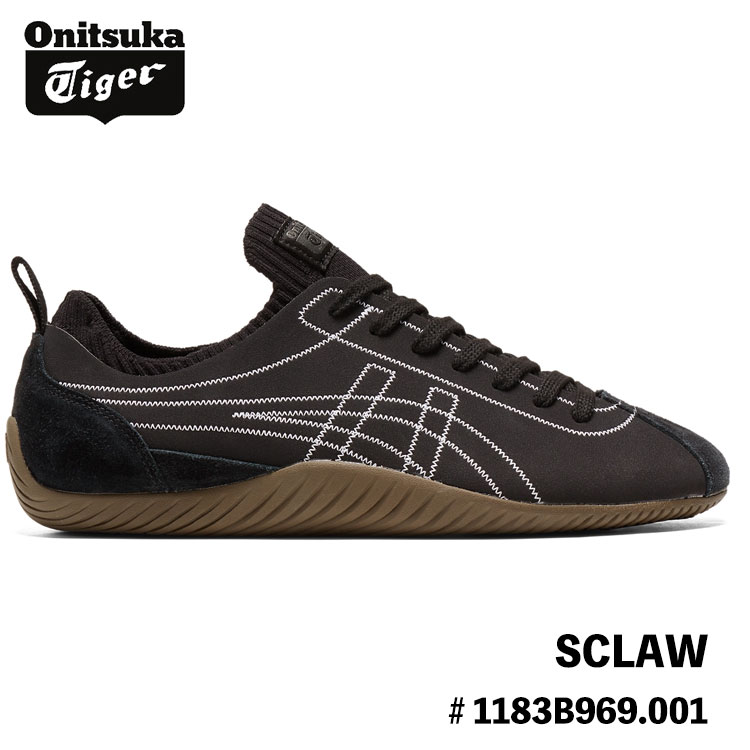 オニツカタイガー スニーカー Onitsuka Tiger SCLAW / スクロウ BLACK/WHITE ブラック ホワイト # 1183B969.001 シューズ|イイコレ!