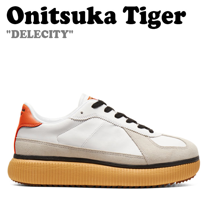 オニツカタイガー スニーカー Onitsuka Tiger スニーカー メンズ レディース DELECITY デレシティ WHITE 白いこと HABANERO ハバネロ 1183B874.102 シューズ