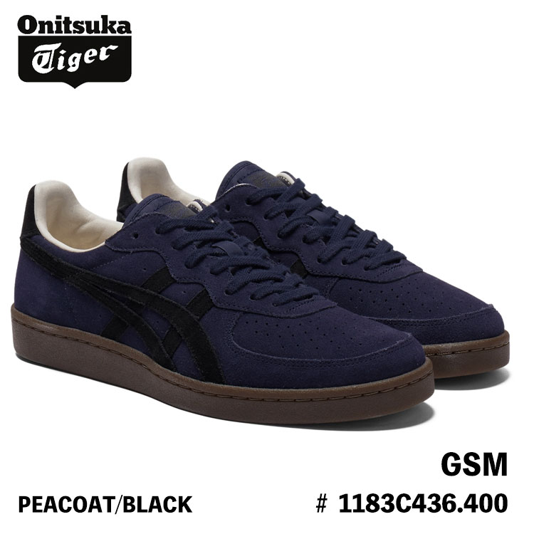 オニツカタイガー スニーカー Onitsuka Tiger メンズ レディース GSM ジーエスエム PEACOAT/BLACK ピーコート ブラック 1183C436.400 シューズ｜イイコレ！ 24,608円