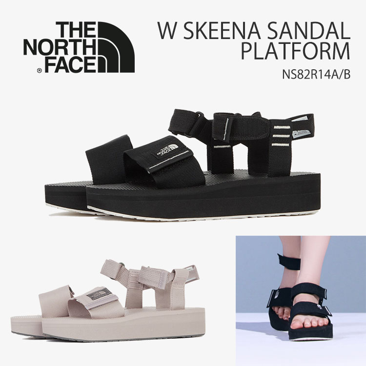 ノースフェイス サンダル THE NORTH FACE W SKEENA SANDAL PLATFORM スポーツサンダル ウィメンズ NS82R14A/ NS82R14B【中古】未使用品