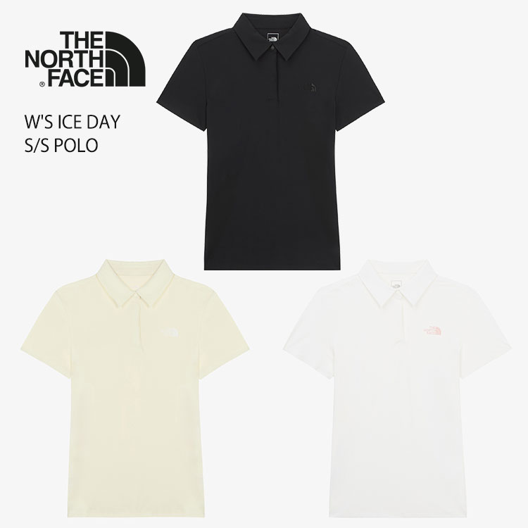 ノースフェイス ポロシャツ 冷感 半袖 THE NORTH FACE W'S ICE DAY S/S POLO ウィメンズ アイス デイ ポロシャツ NT7PR38A / NT7PR38B / NT7PR38E / NT7PR38C ウェア【中古】未使用品