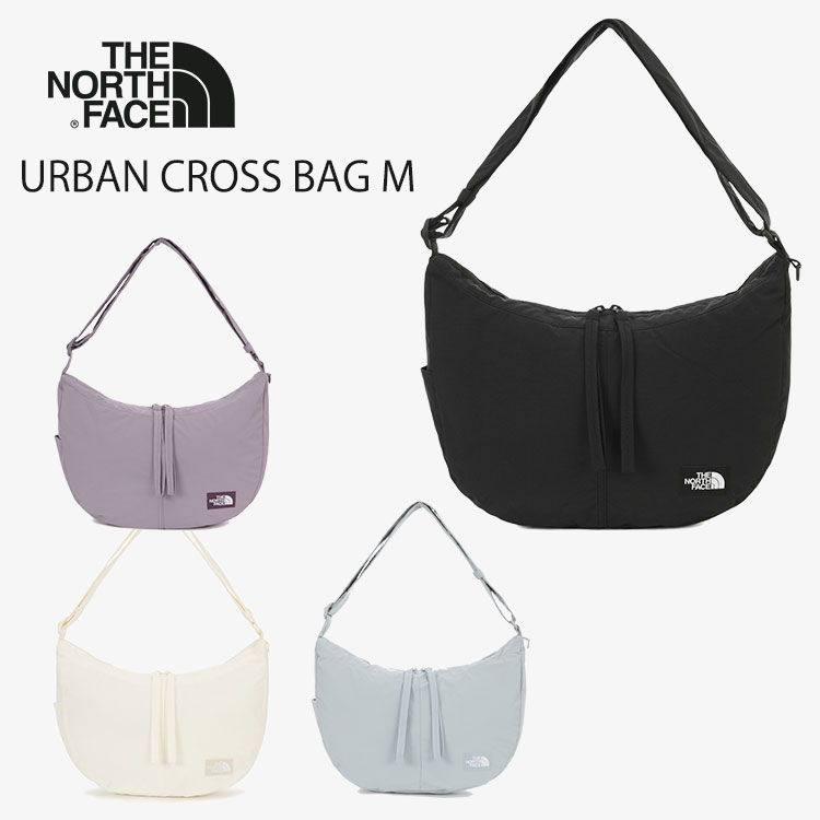 ノースフェイス ショルダーバッグ THE NORTH FACE ホーボーバッグ 三日月バッグ URBAN CROSS BAG M アーバンクロスバッグ M BLACK GRAYISH_LILAC COOL_GRAY CREAM NN2PR29A / NN2PR29B / NN2PR29C / NN2PR29D【中古】未使用品|イイコレ!