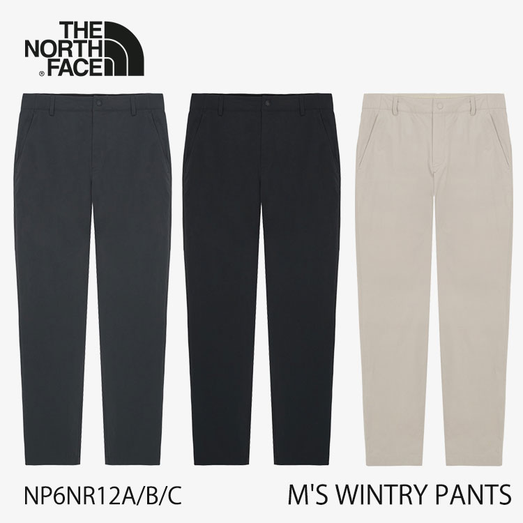 ノースフェイス スラックス メンズ THE NORTH FACE スラックス M'S WINTRY PANTS メンズ ウィンタリー パンツ BLACK CHARCOAL_GREY WHITE_SAND NP6NR12A / NP6NR12B / NP6NR12C ウェア【中古】未使用品