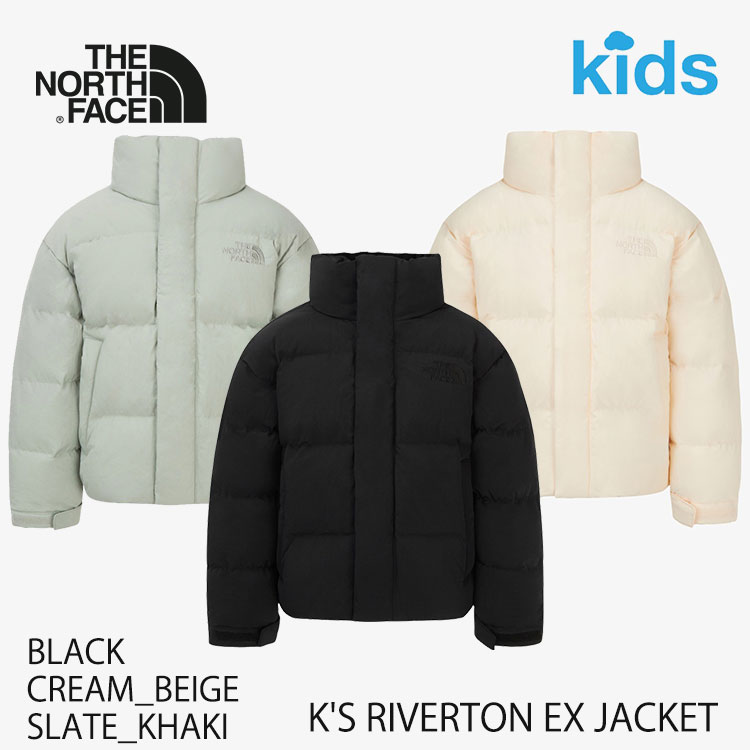 ノースフェイス ダウン キッズ THE NORTH FACE ダウン パーカー キッズ K'S RIVERTON EX JACKET キッズ リバートン EX ジャケット NJ3NR59S / NJ3NR59T / NJ3NR59U ウェア【中古】未使用品