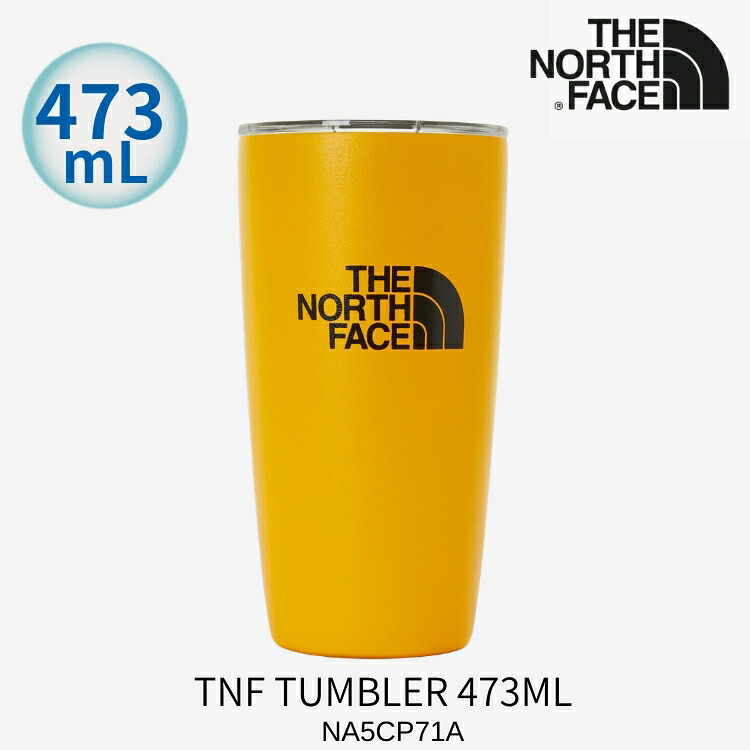 北の方人間の顔 タンプラー THE NORTH FACE タンプラー 腫瘍壊死因子 TUMBLER 473ML 優勝杯 GOLD_YELLOW ゴールデン黄色 NA5CP71A ACC【中古】未当て嵌める品